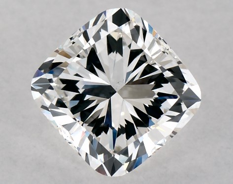 GIA 1.00 Carat H-VS2 Very Good Cut Cushion Modified Diamond